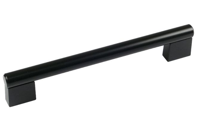 Ручка A110/96/CZ, 96 мм, черный матовый, AMIX в Нижнем Новгороде